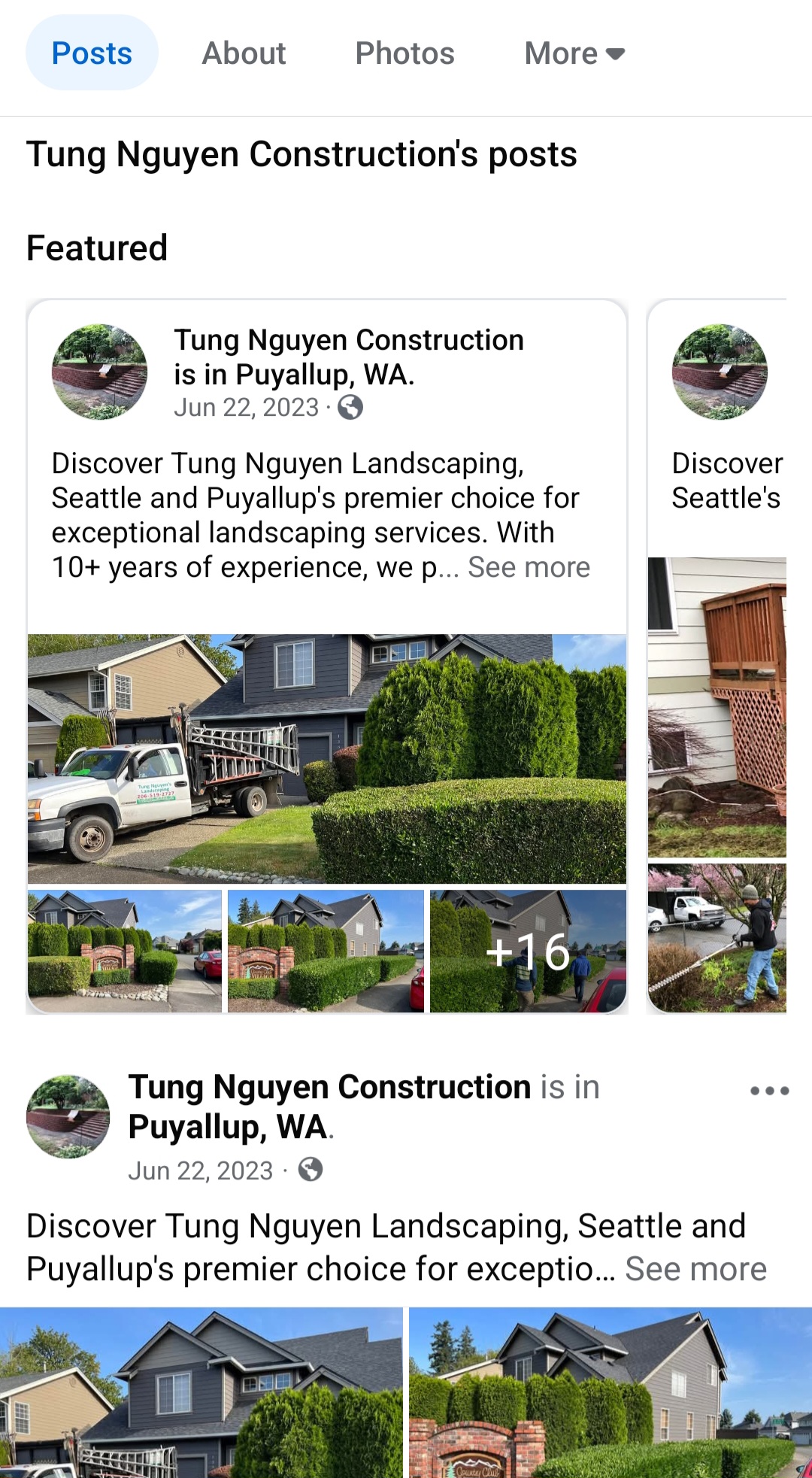 Boutique startup mobile website screenshot